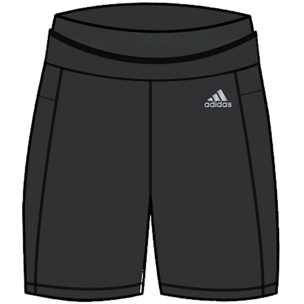 Adidas Women's Techfit 7 inch Tight Shorts