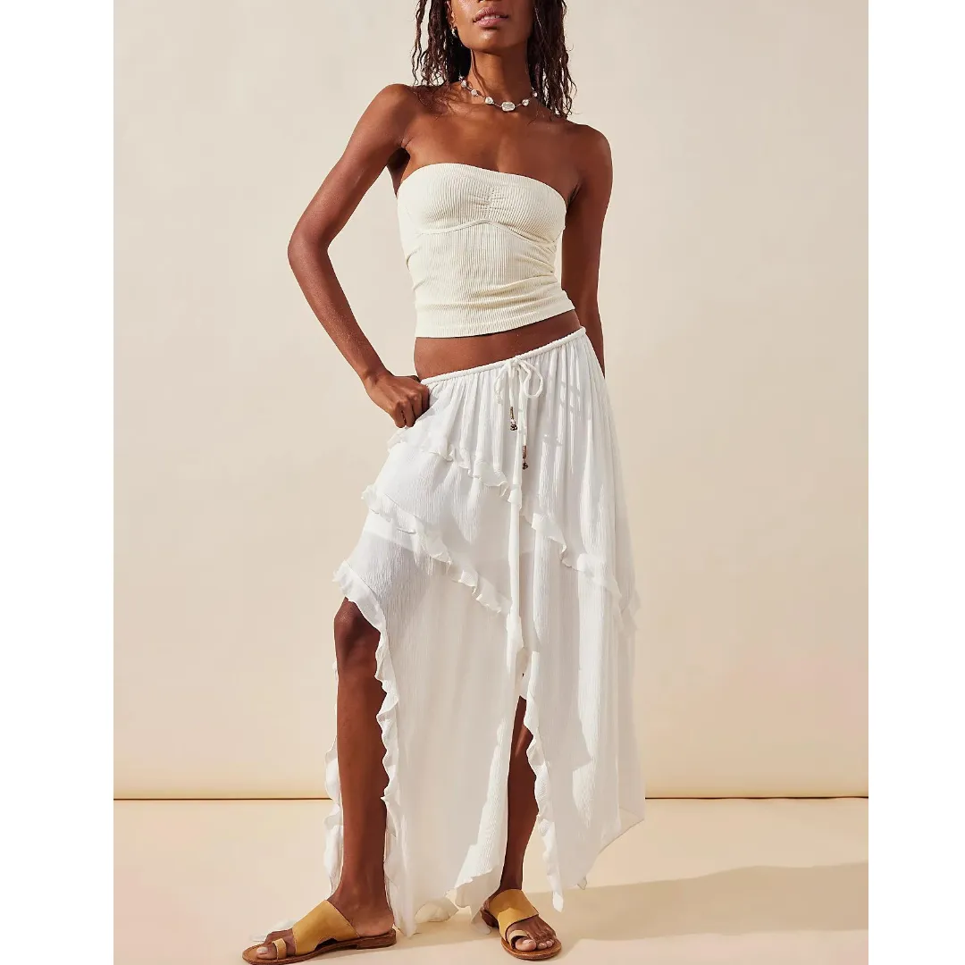 Ambie Maxi Skirt - Ivory