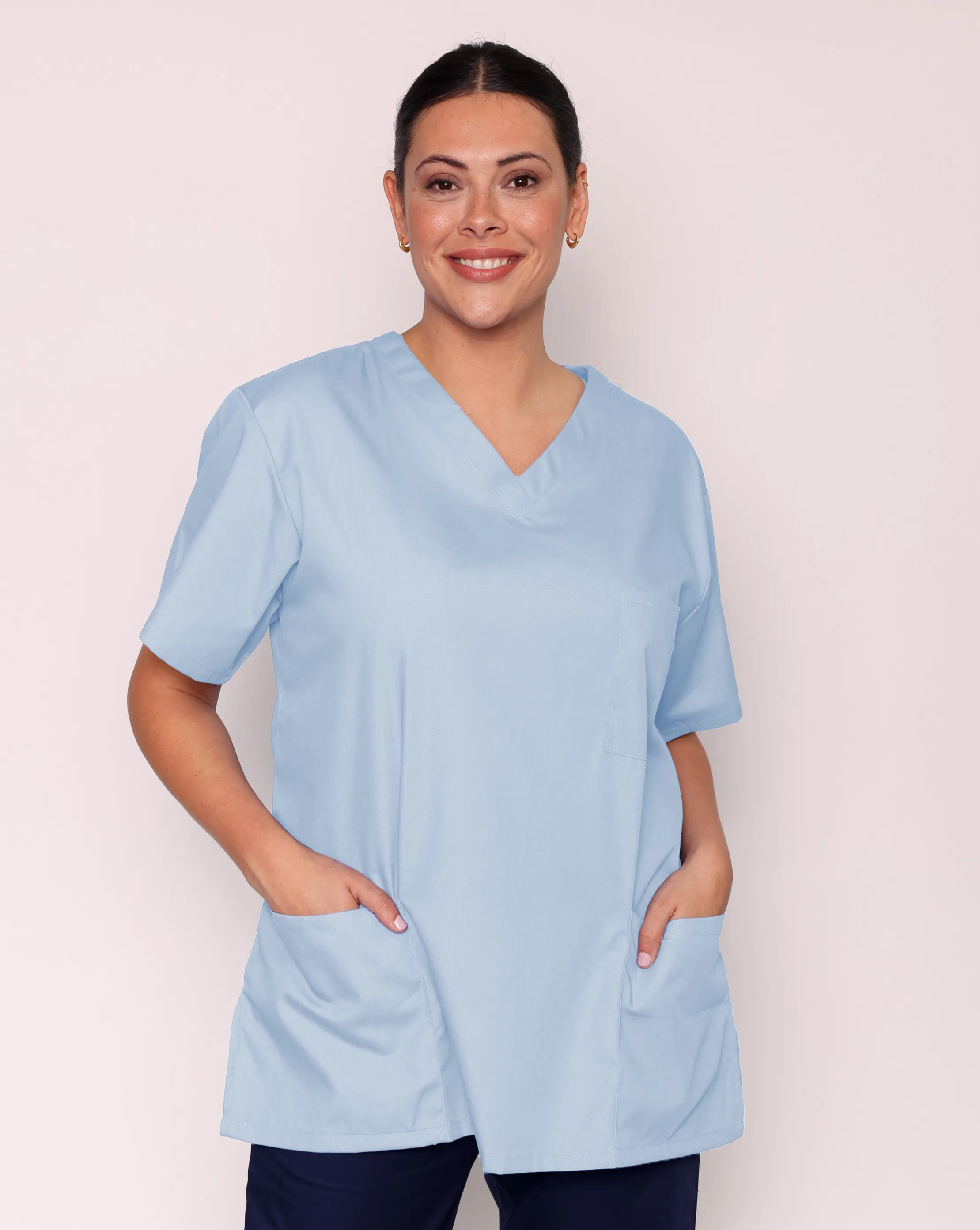 Aria Unisex Lightweight Scrub Tunic