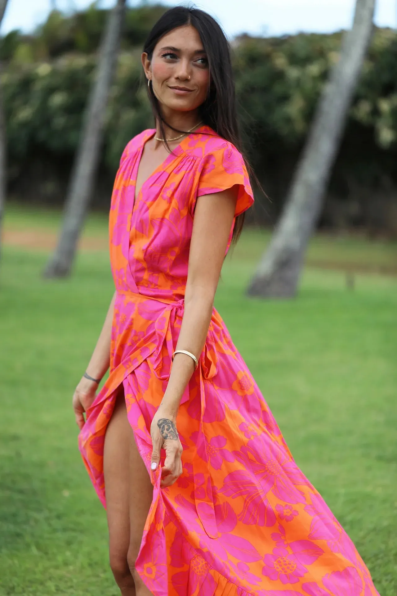 Aruba Wrap Dress