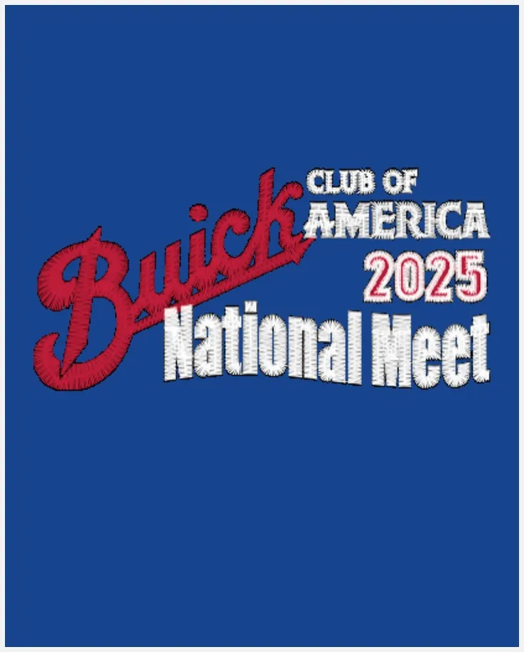 BCA Buick Club of America 2025 CONVENTION cotton blend  polo