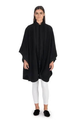 Black Moroccan Cashmere Cape