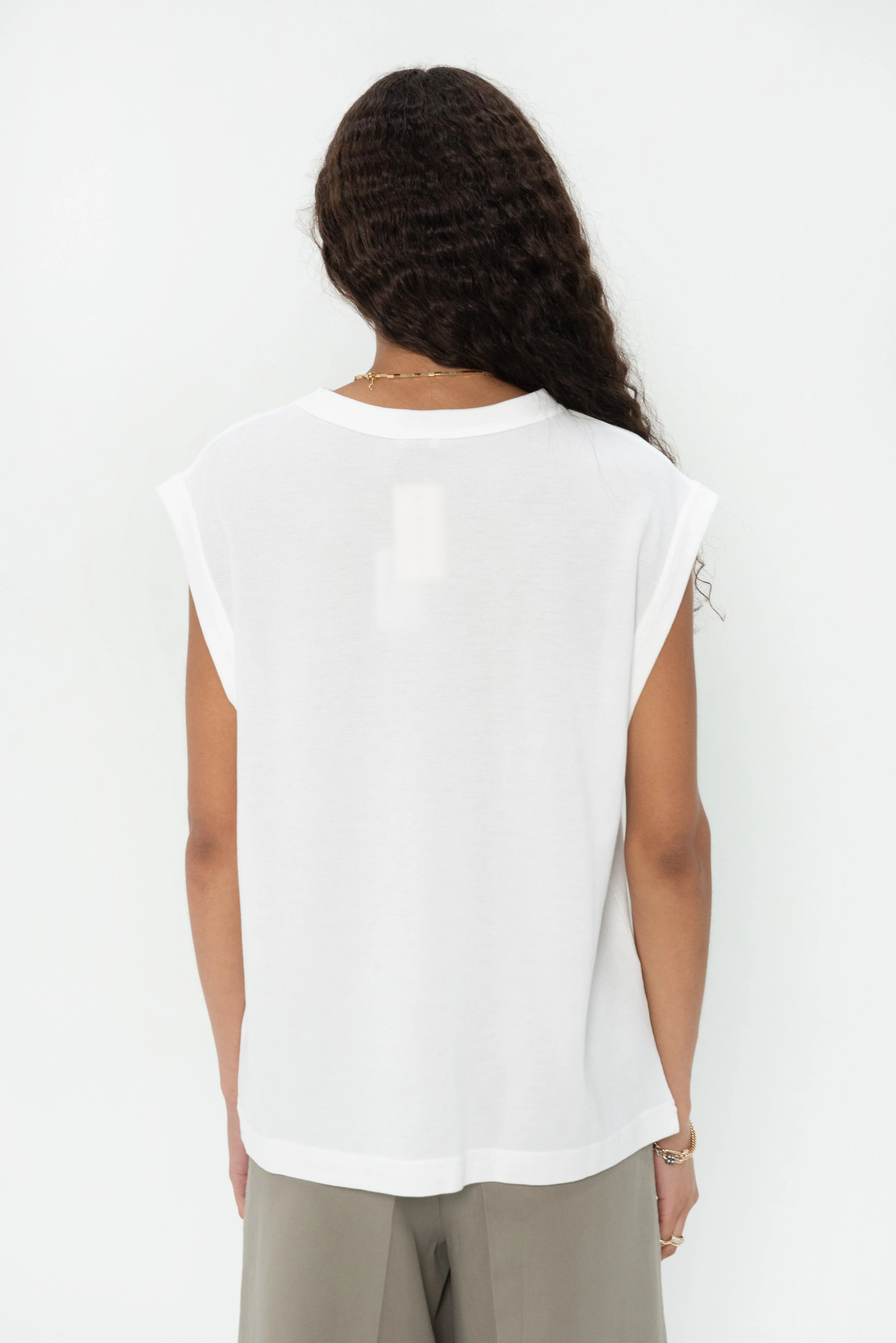 Bloom Tee, White