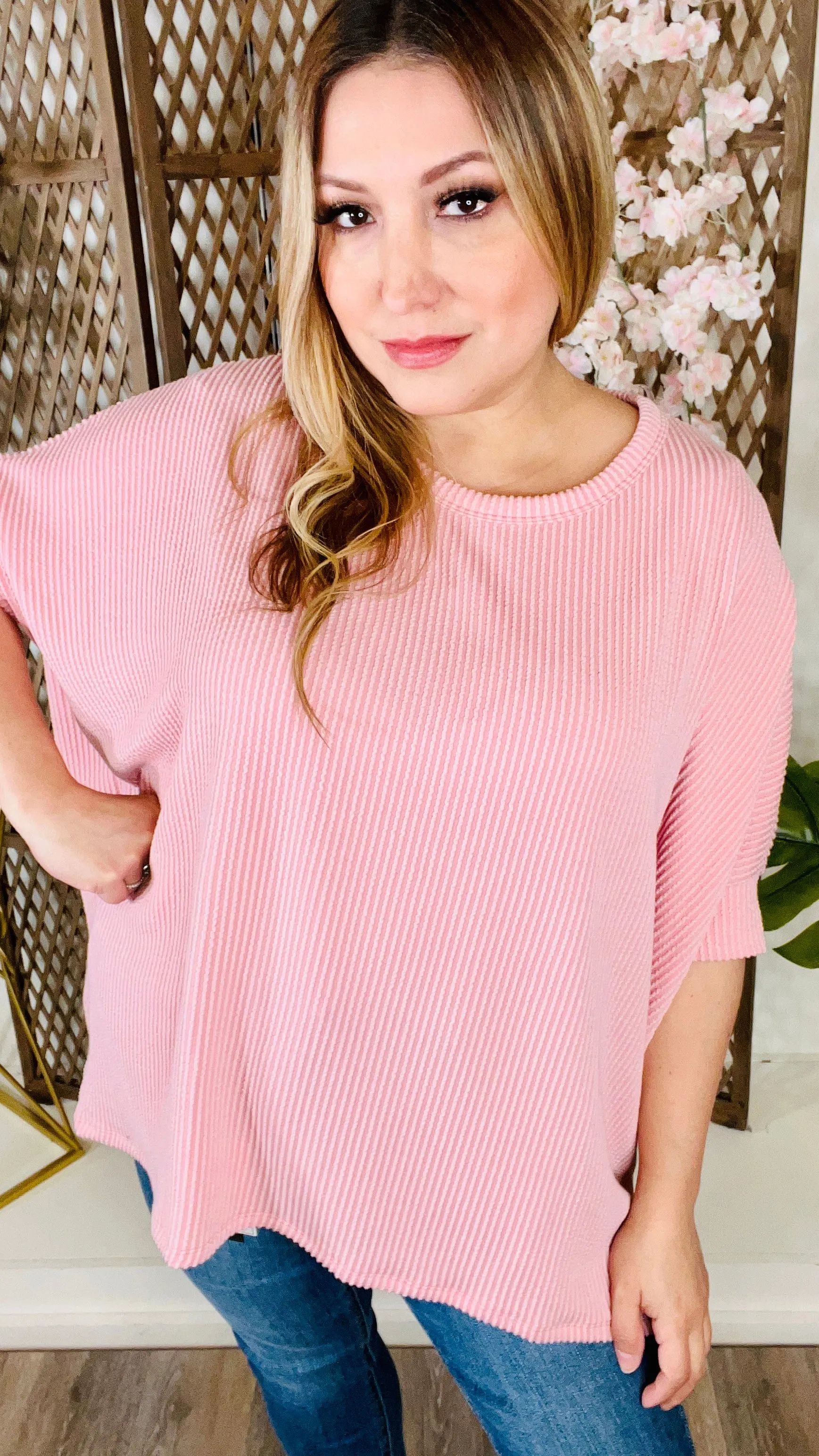 Blush Tunic Top