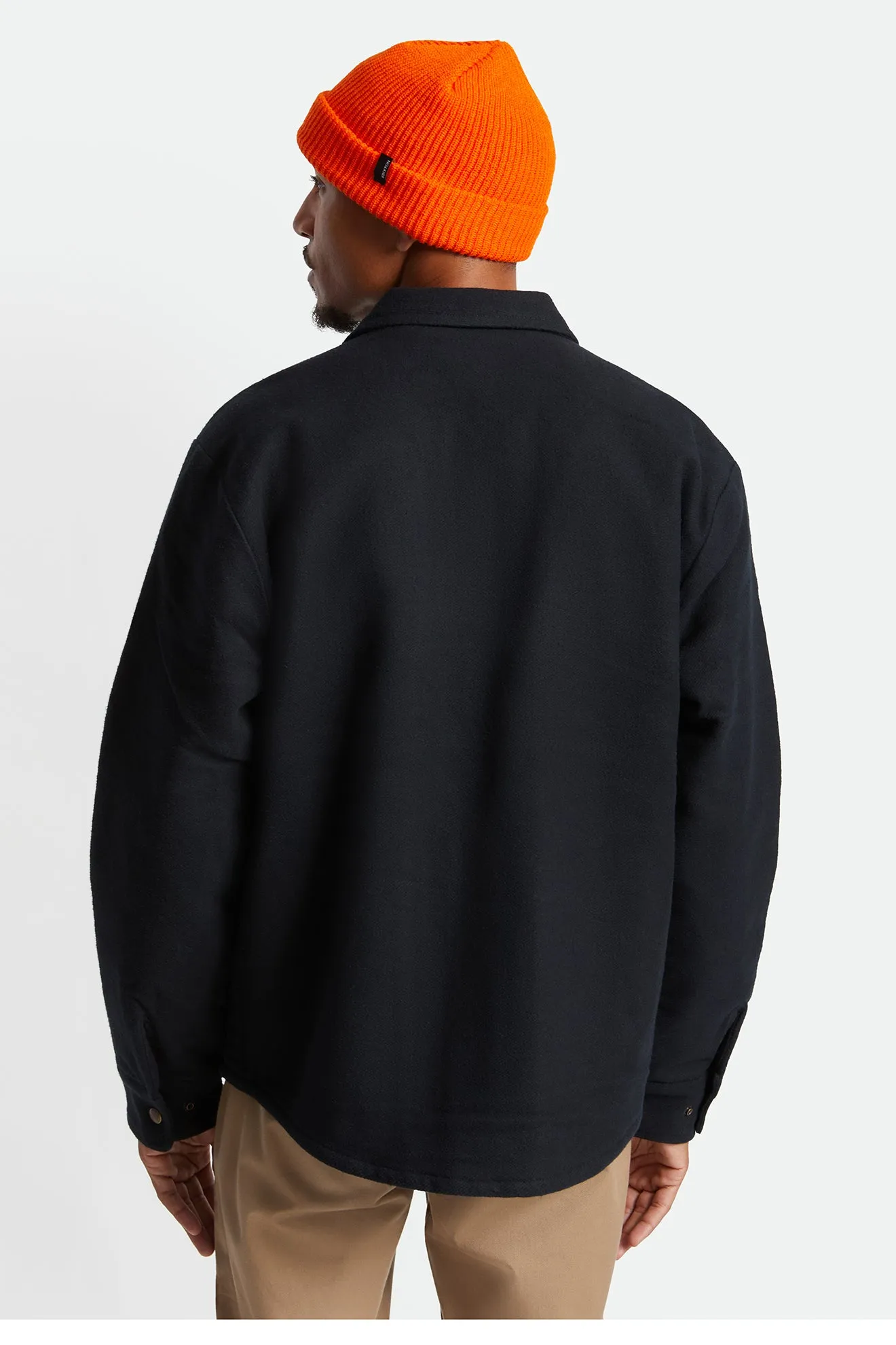 Bowery Sherpa Lined Jacket - Black