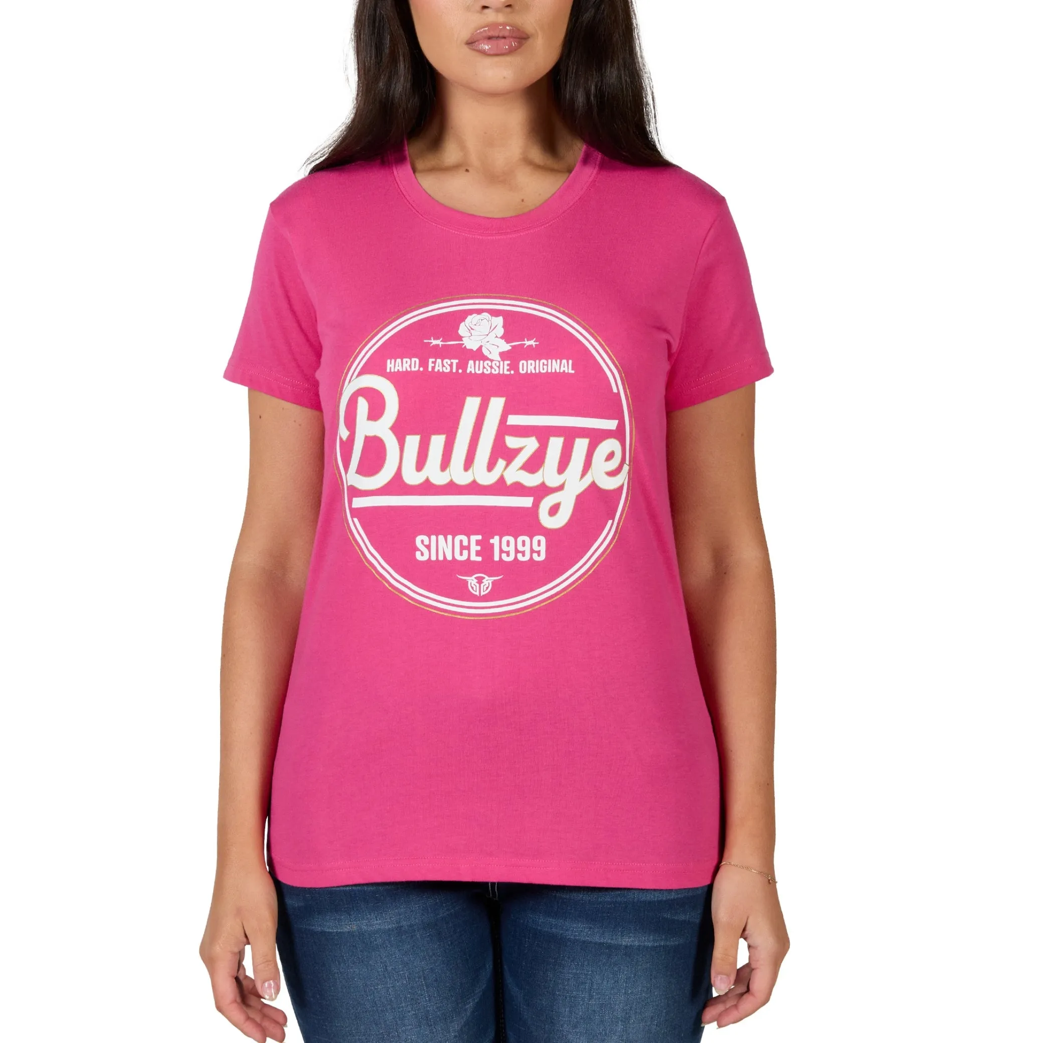 Bullzye Womens Riley Short Sleeve Tee