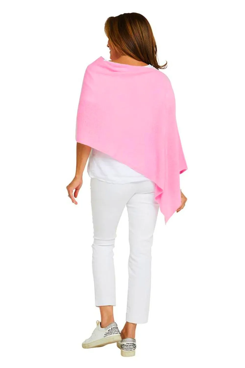 Cashmere Topper | Glam Pink