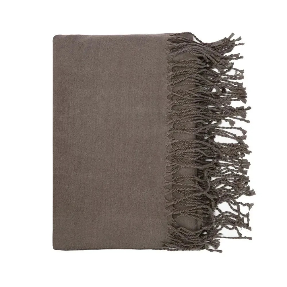 CleanBamboo® Vegan Cashmere Woven Throw Blanket