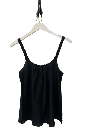 Coal Silk Strap Cami