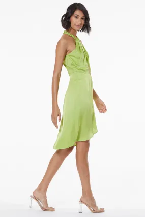 Cora Cocktail Dress // Algae Green ~ NO RETURNS