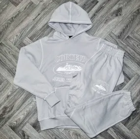 Corteiz Superior Tracksuit Stone Grey