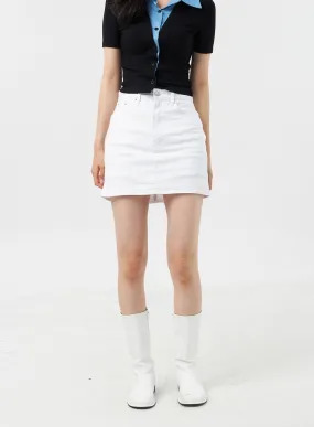 Cotton Mini Skirt OU308