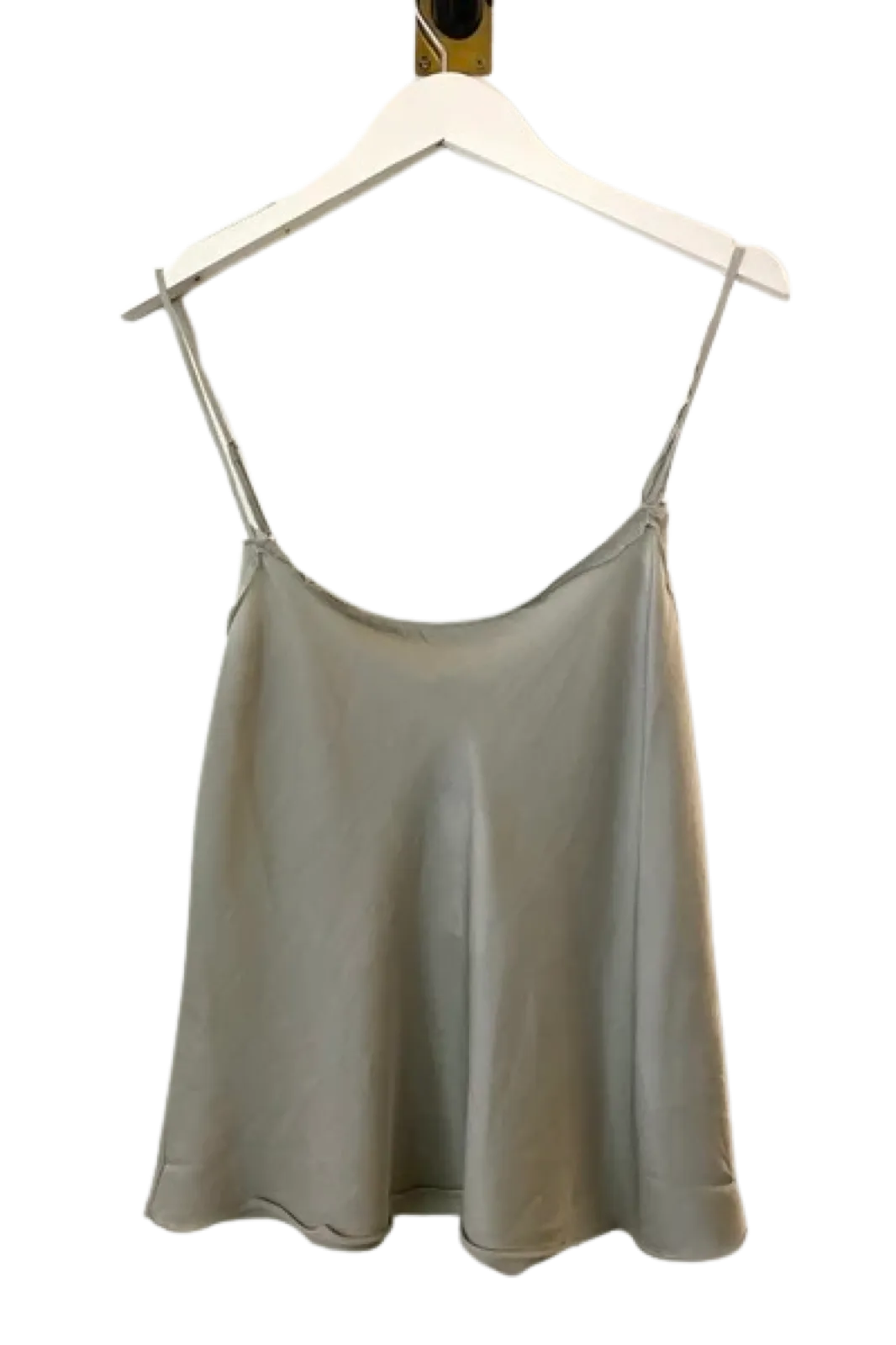 Cotton Silk Silver Paperbag Cami