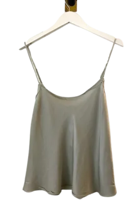 Cotton Silk Silver Paperbag Cami