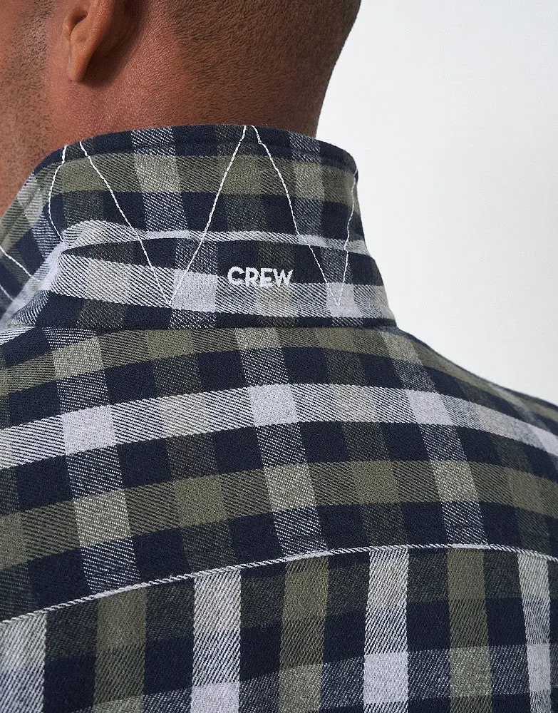 Crew Clothing Stanford Check Shacket