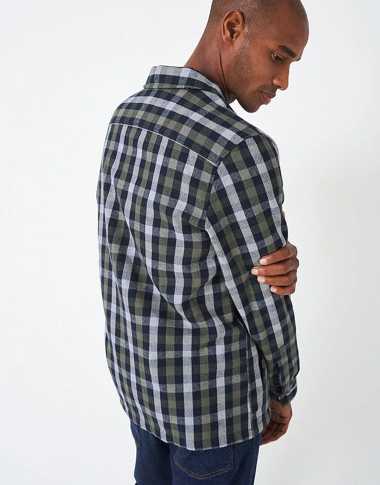 Crew Clothing Stanford Check Shacket