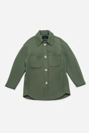 Deluc Luigi Pine Green Shacket