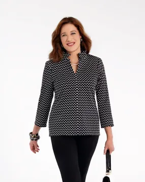 Diamonds Jacquard Tunic