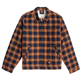 Dickies - Alton Shacket Brown Plaid