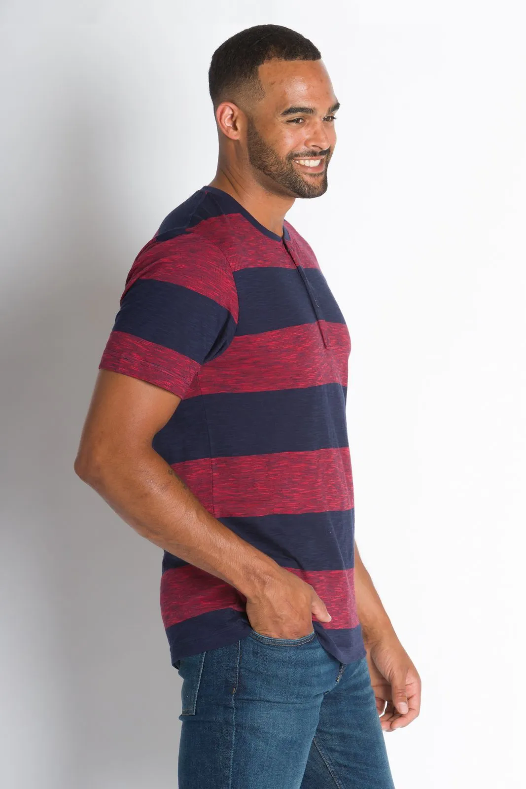 Embark | Men's Cotton Slub Short Sleeve Top