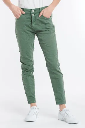 Emma Coloured Jean | Military