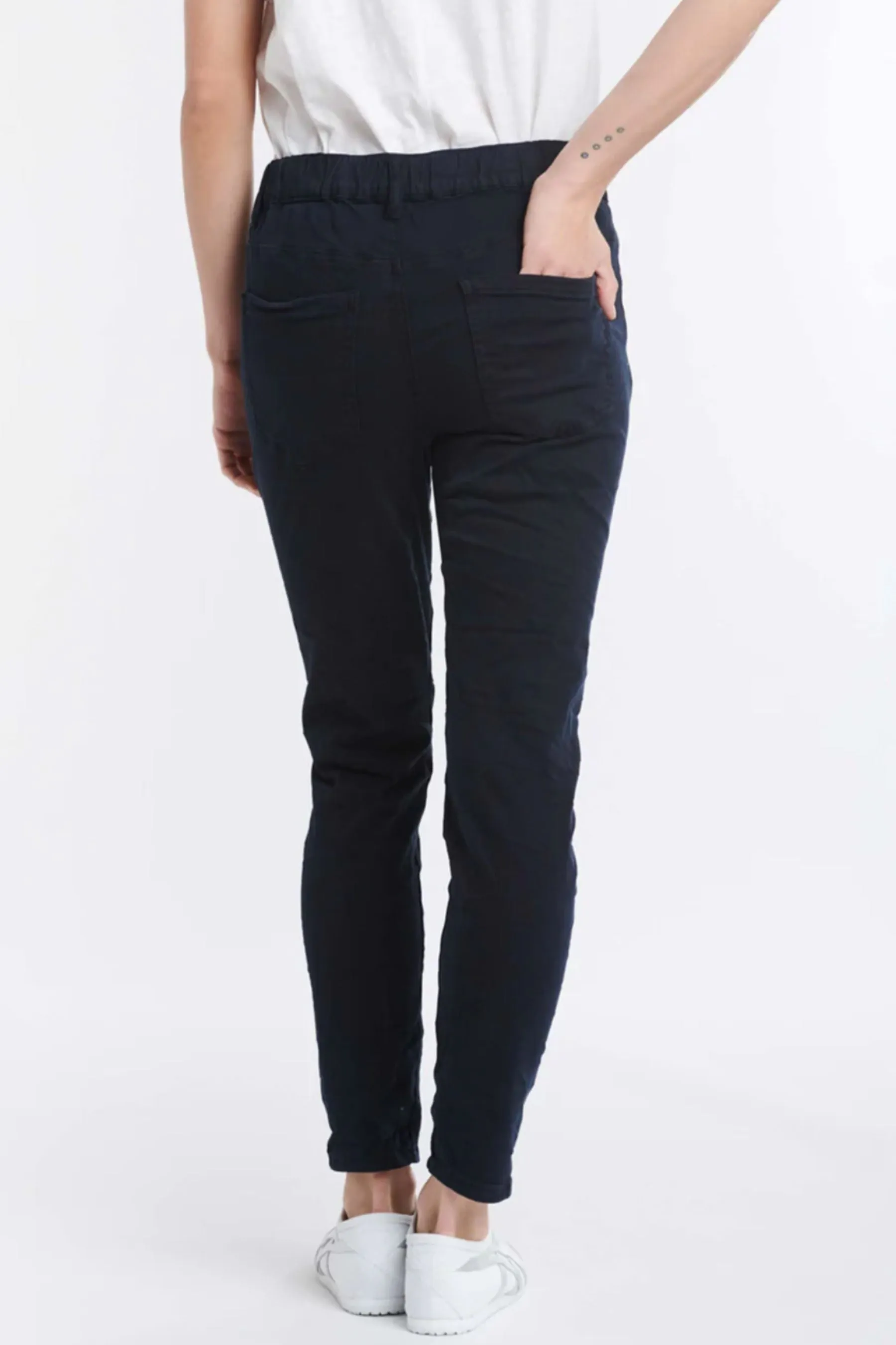 Emma Coloured Jean | Navy