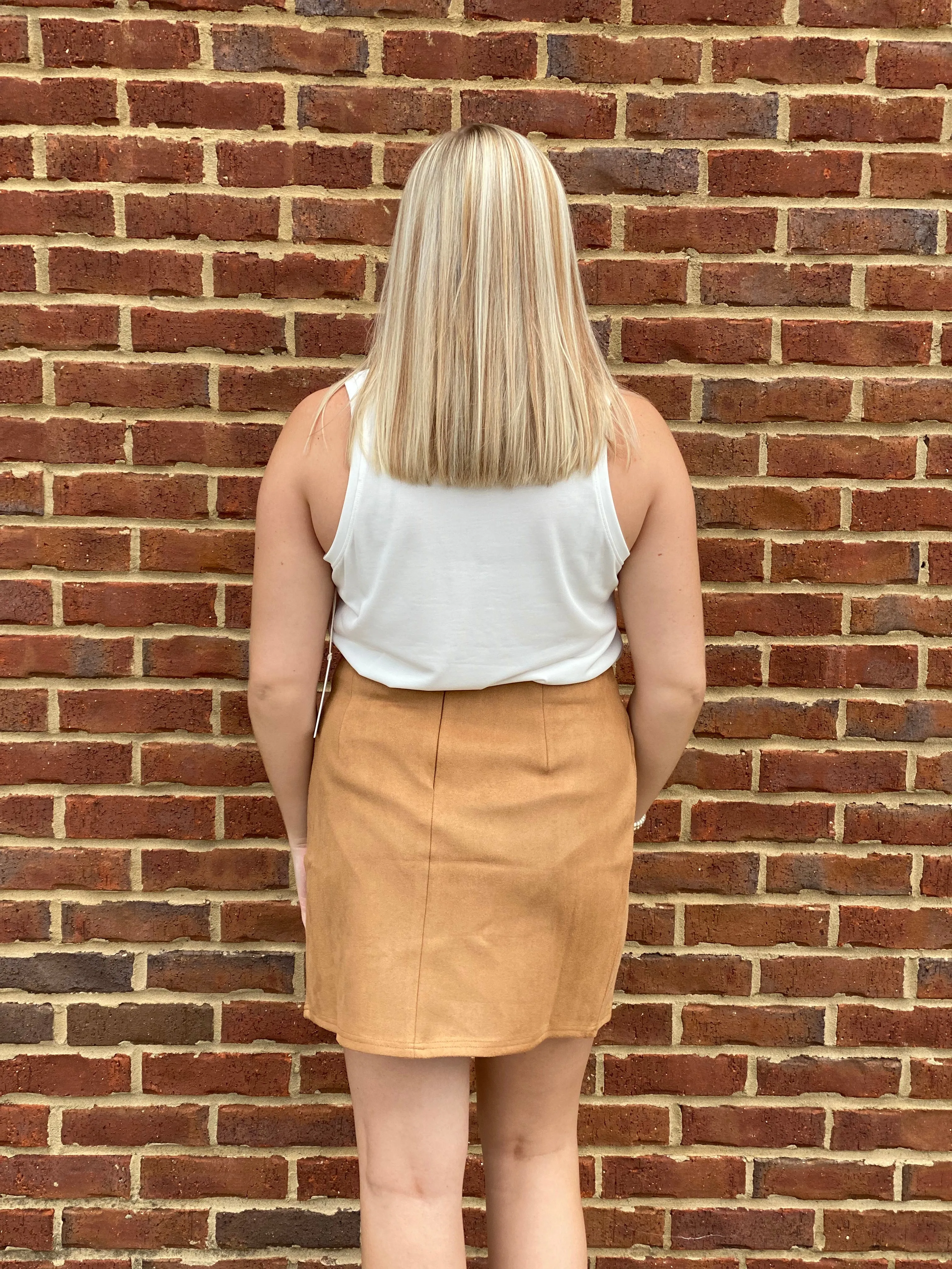 Emmy Suede Skirt