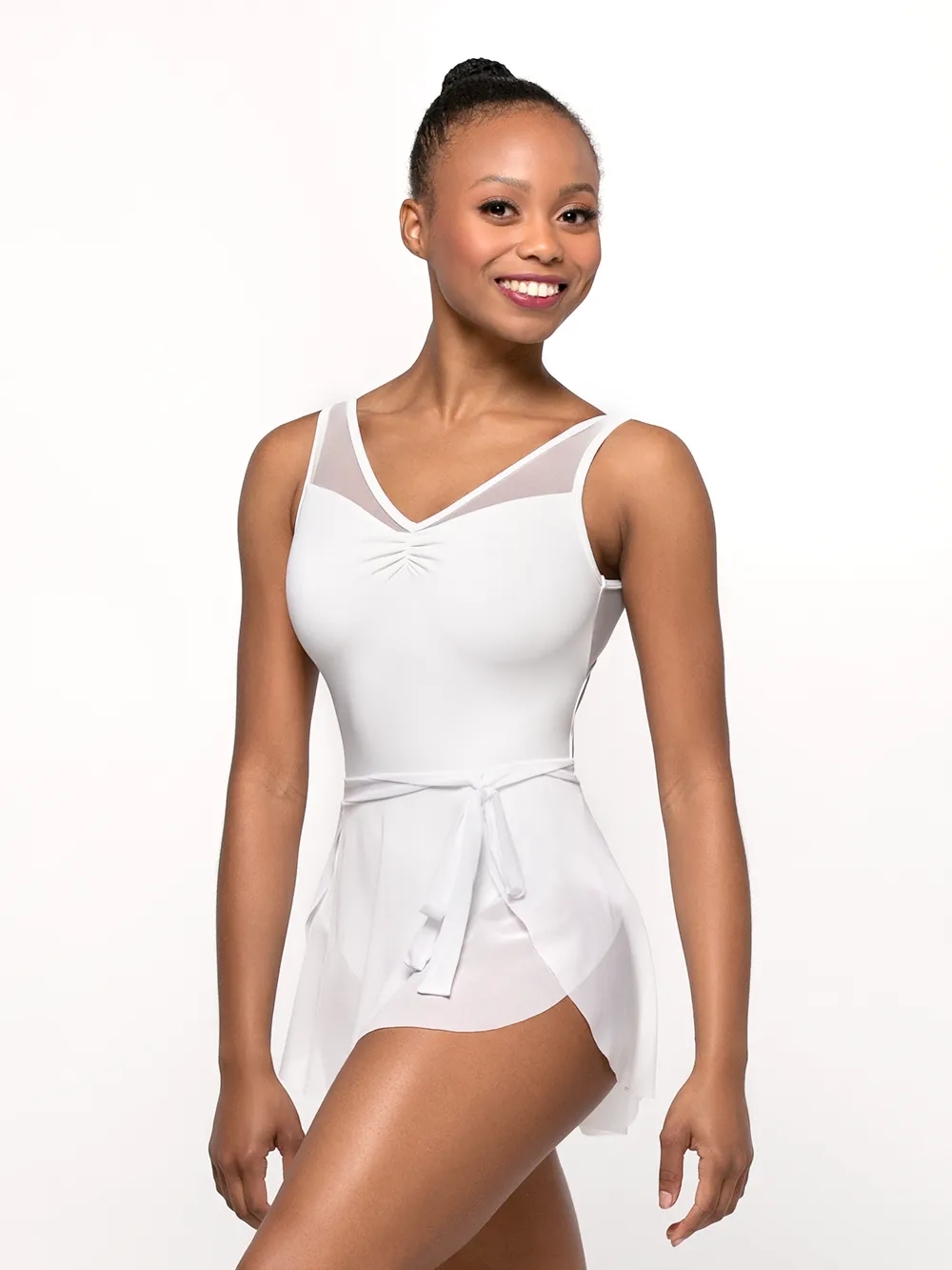 Fabiola White Leotard RTW