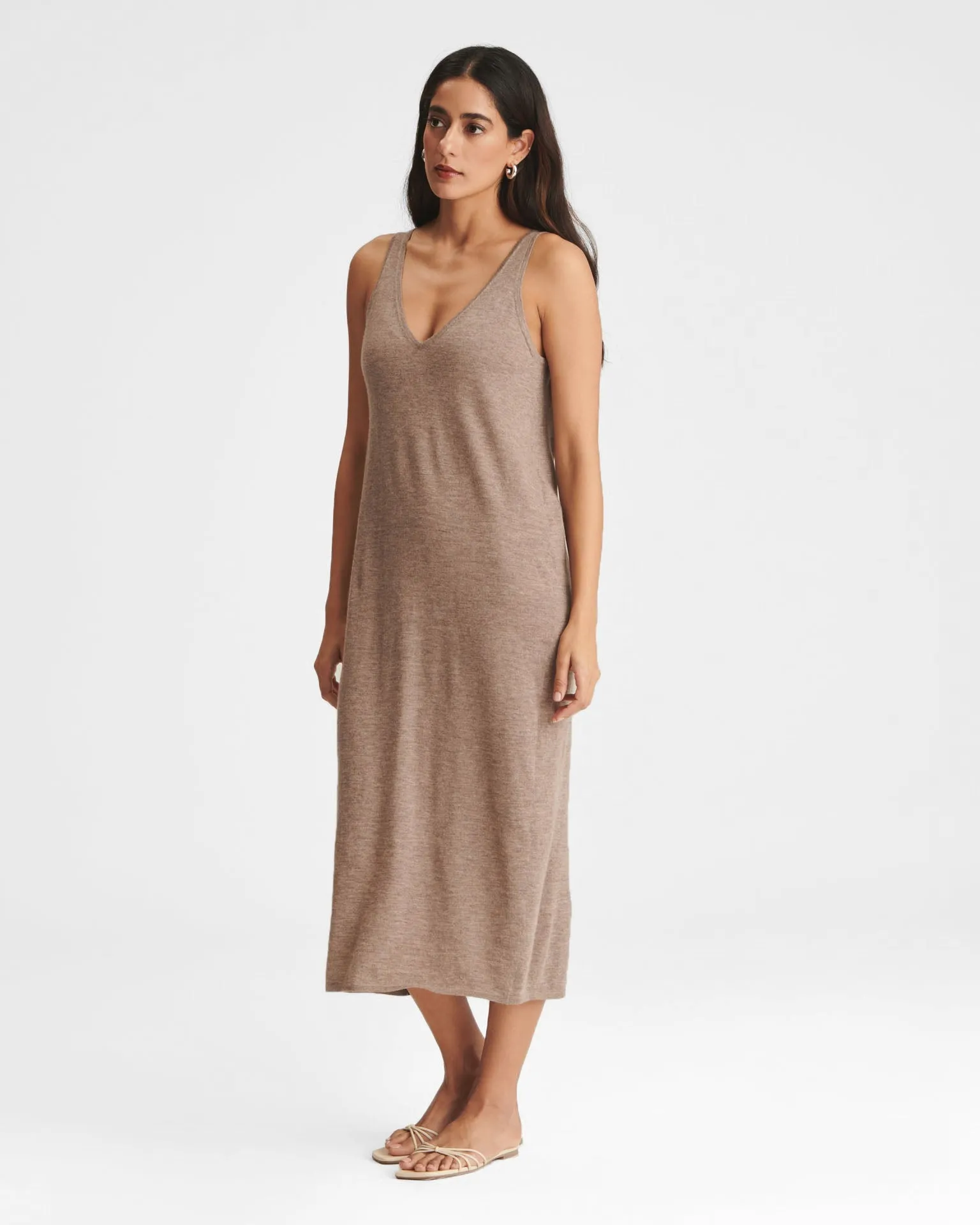 Fancy Cashmere Tank Dress