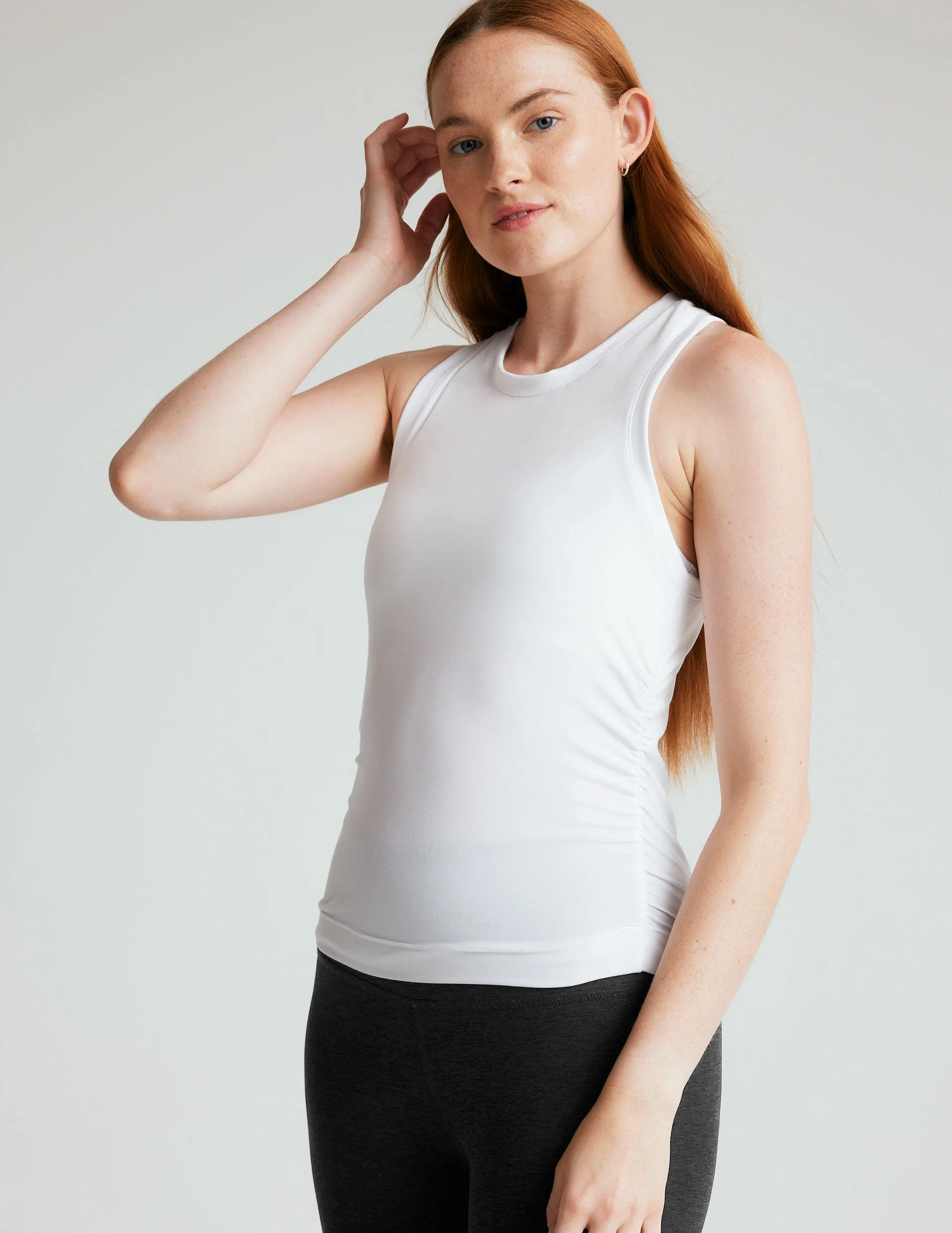 Featherweight Your Fit Shirred Tank