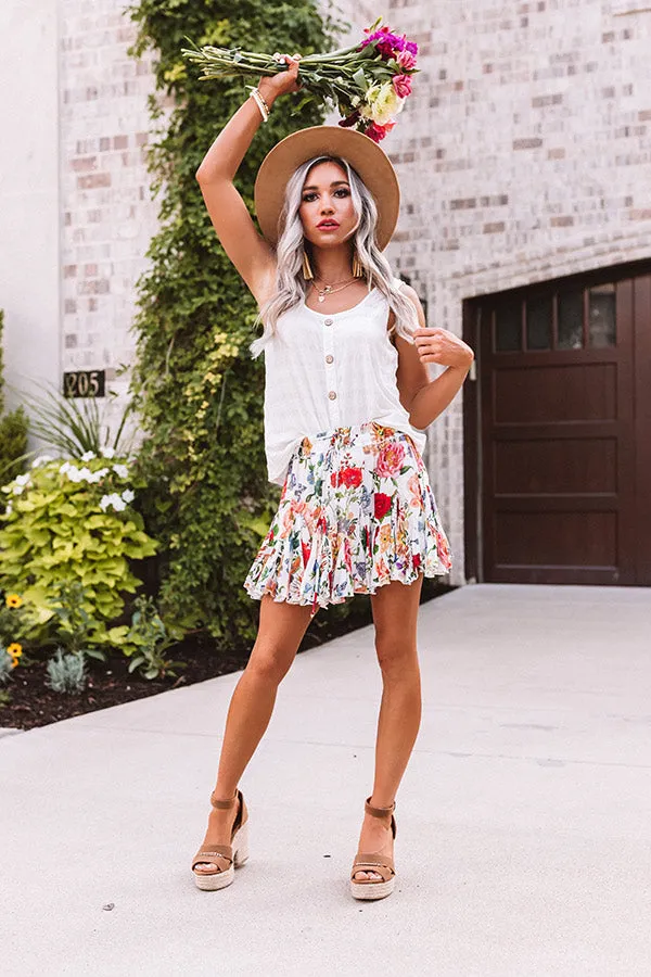 Floral Splurge Skirt