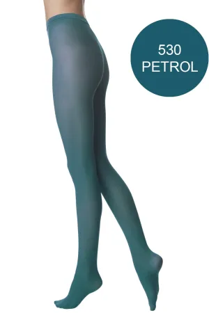 FOGAL 138 OPAQUE 530 Petrol Tights