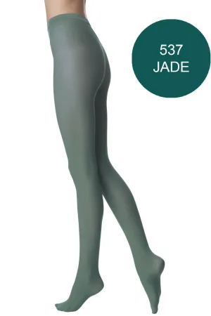 FOGAL 138 OPAQUE 537 Jade Tights