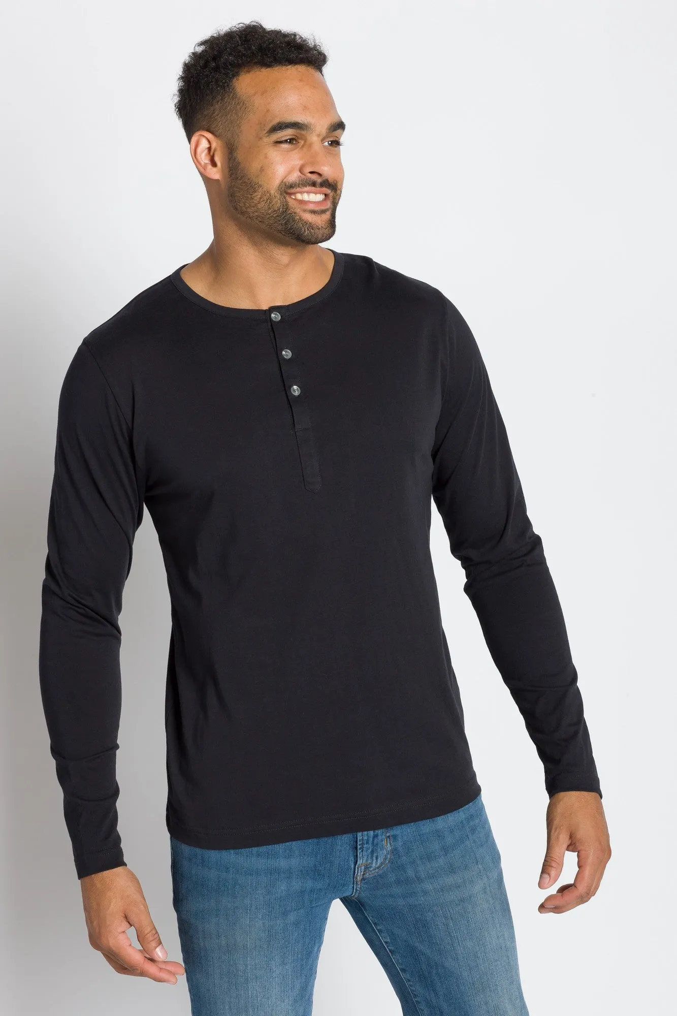 Frank | Men's Long Sleeve Henley