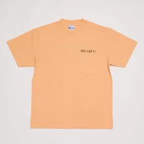 Go Left T-shirt (Orange)