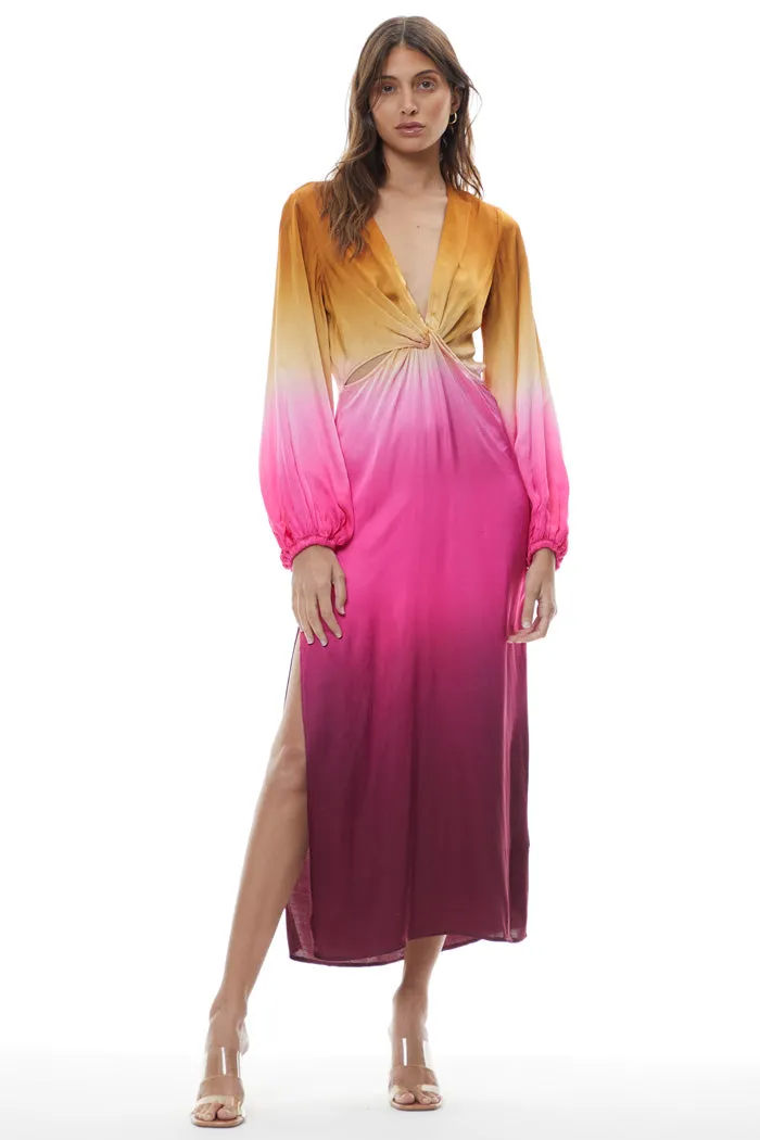 Hadi Midi Dress // Cabaret Ombre ~ NO RETURNS