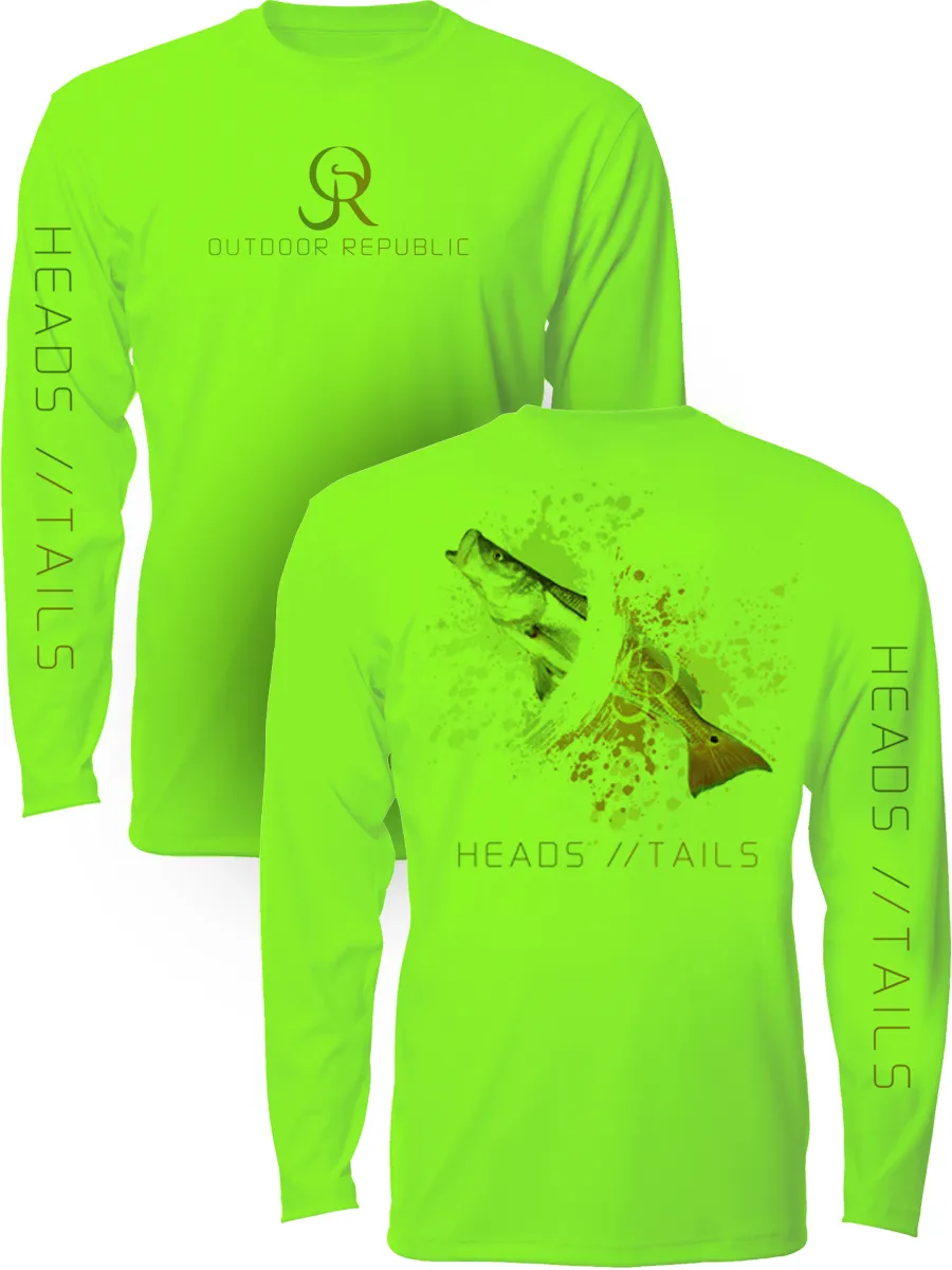 Heads/Tails Full - UPF Performance Shirt (unisex)