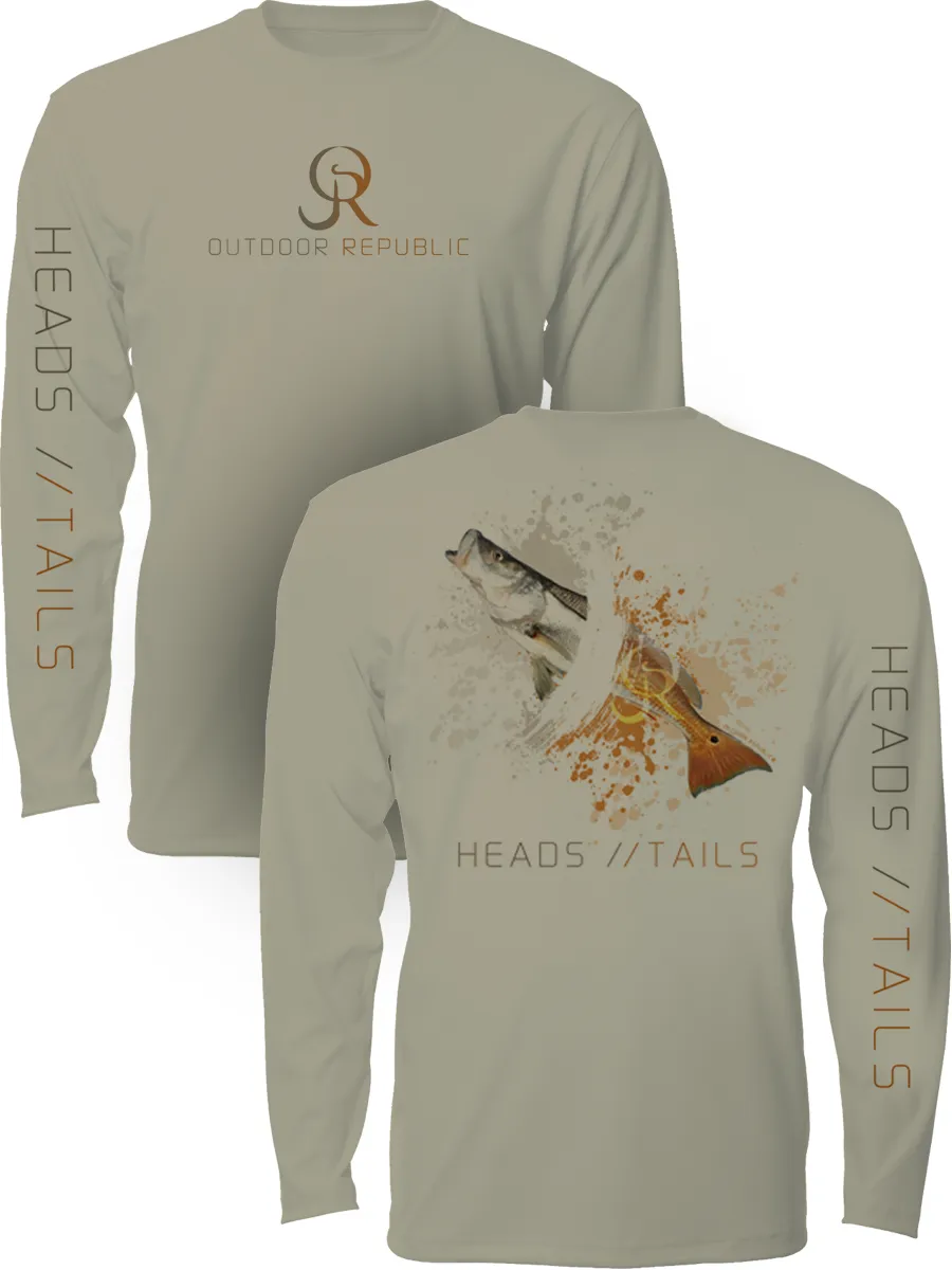 Heads/Tails Full - UPF Performance Shirt (unisex)