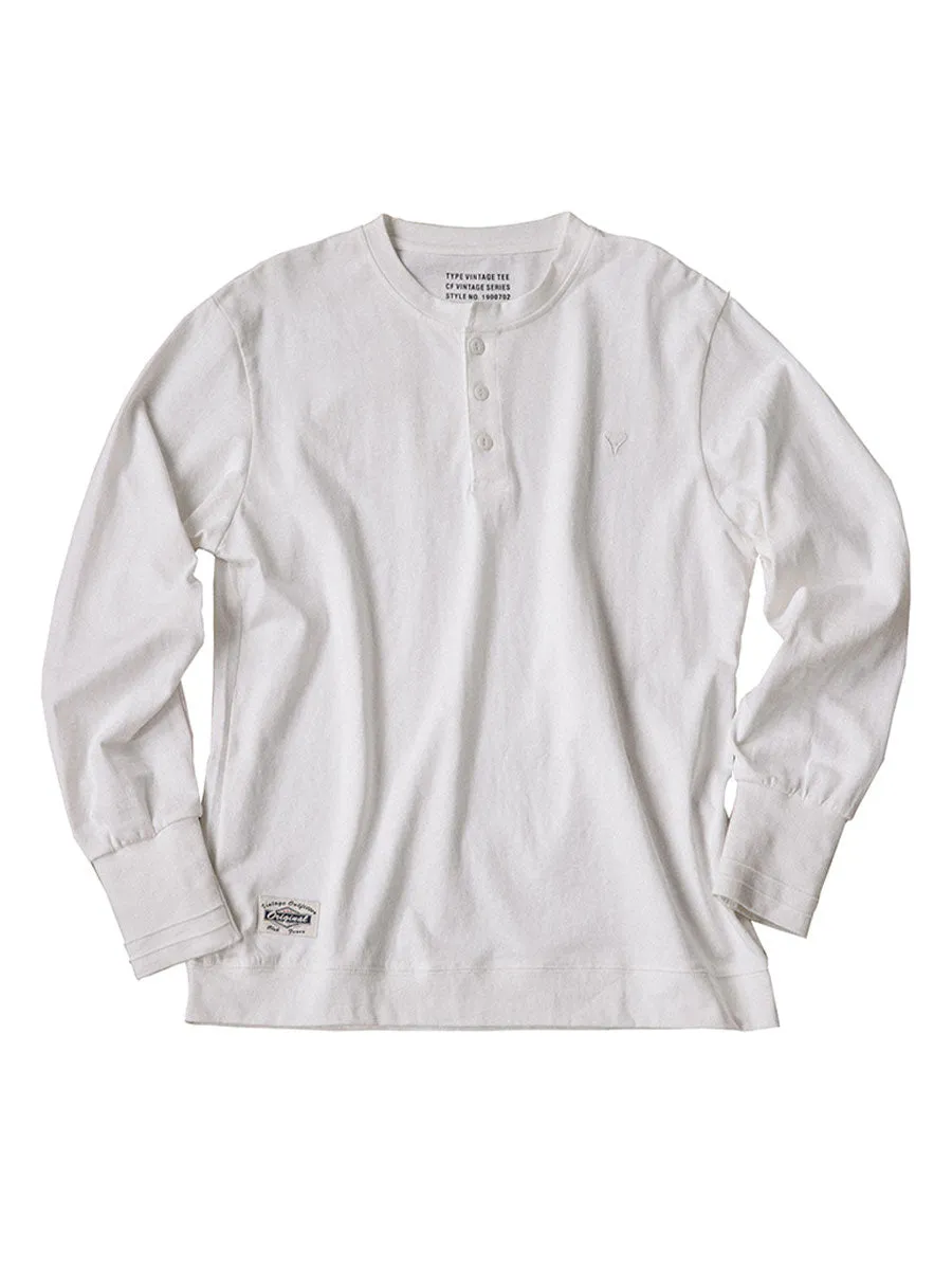 HENLEY LONG SLEEVE SHIRT