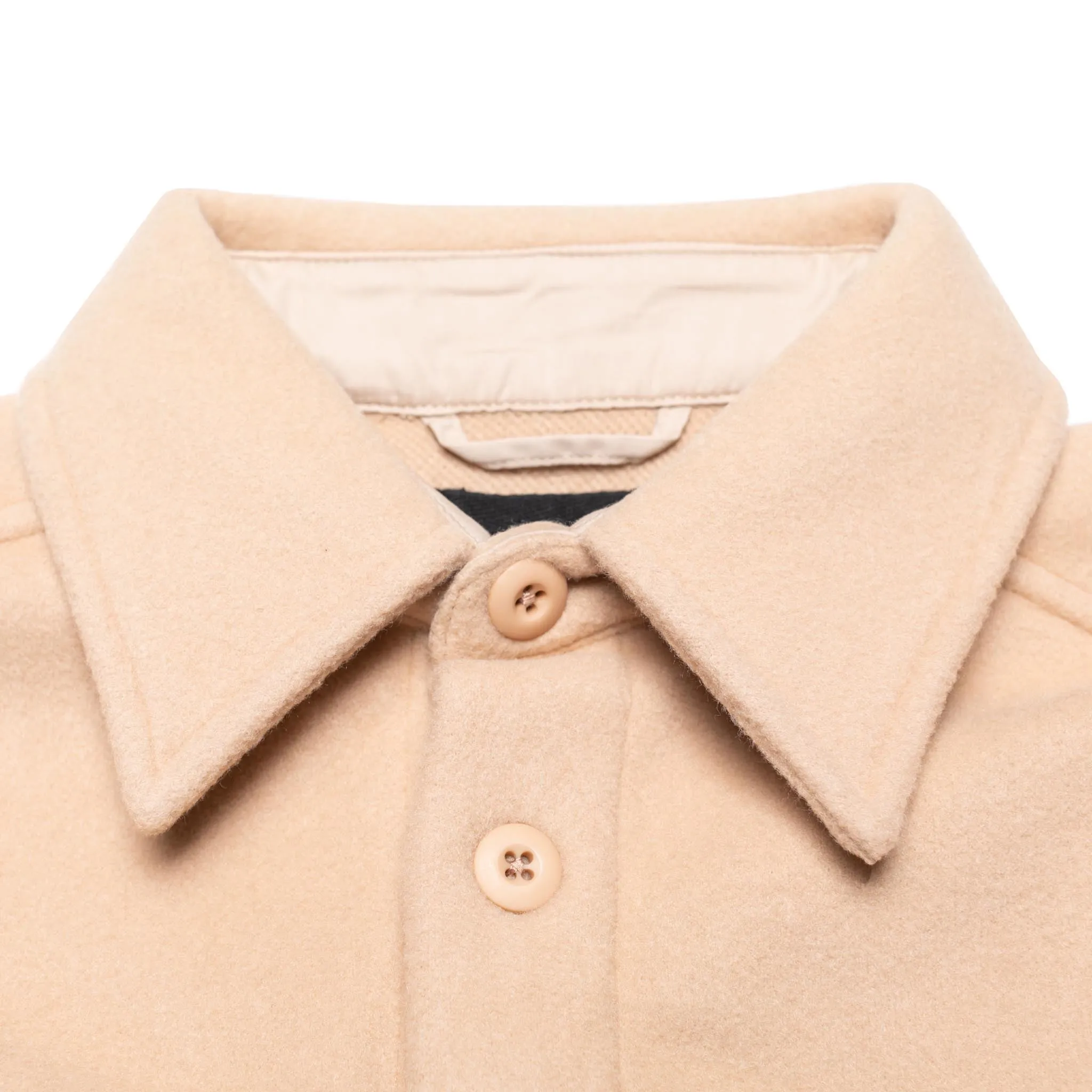 HOMME  Oversized Shirt Beige