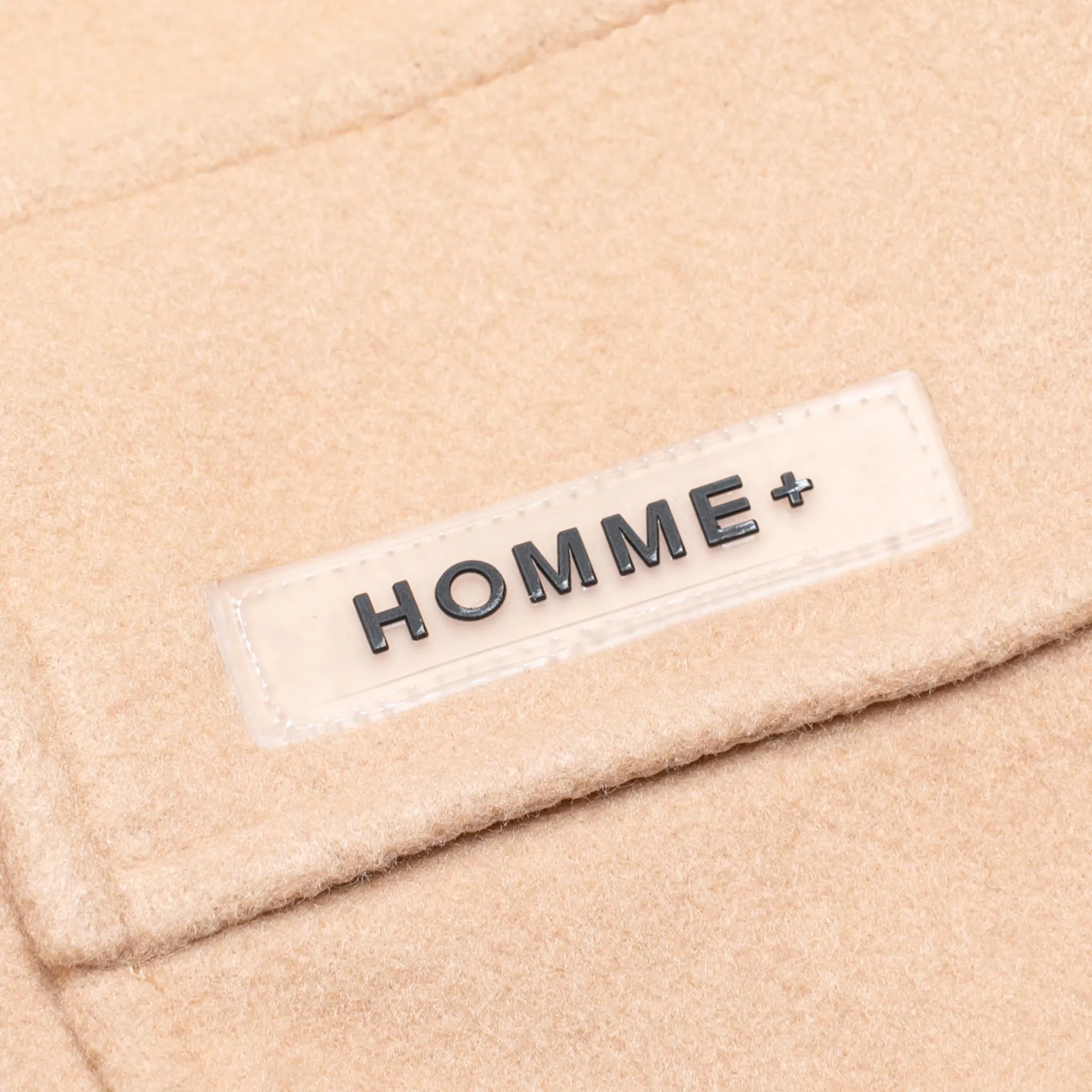 HOMME  Oversized Shirt Beige