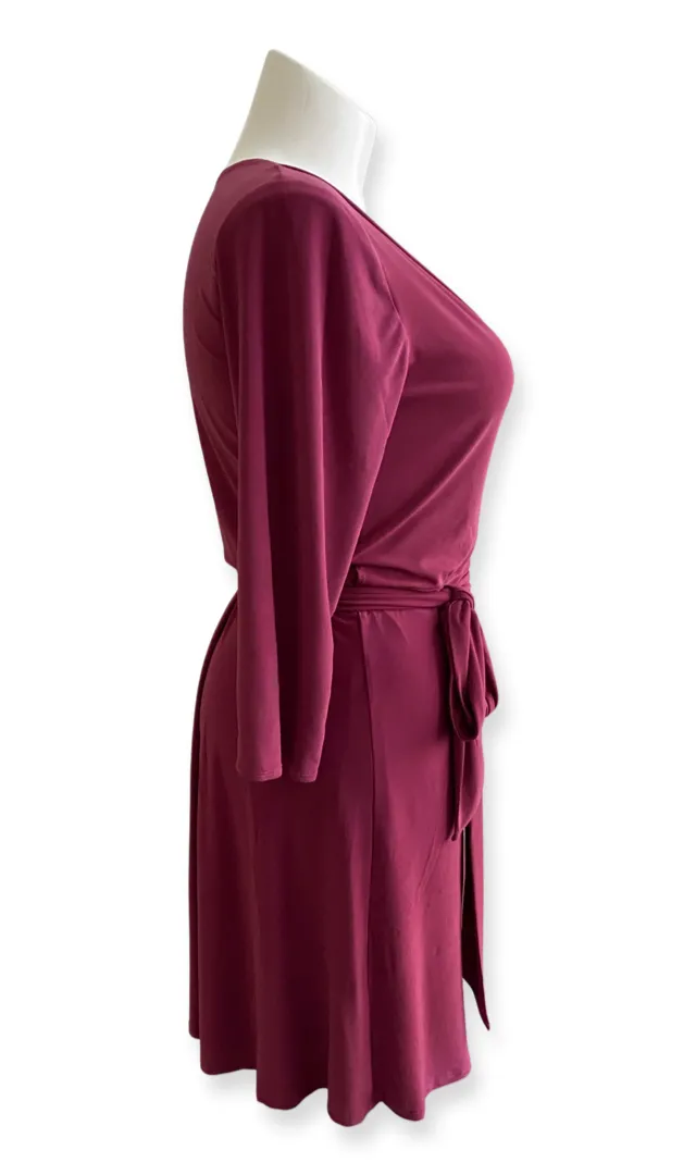 It’s a Wrap Dress in Wild Orchid