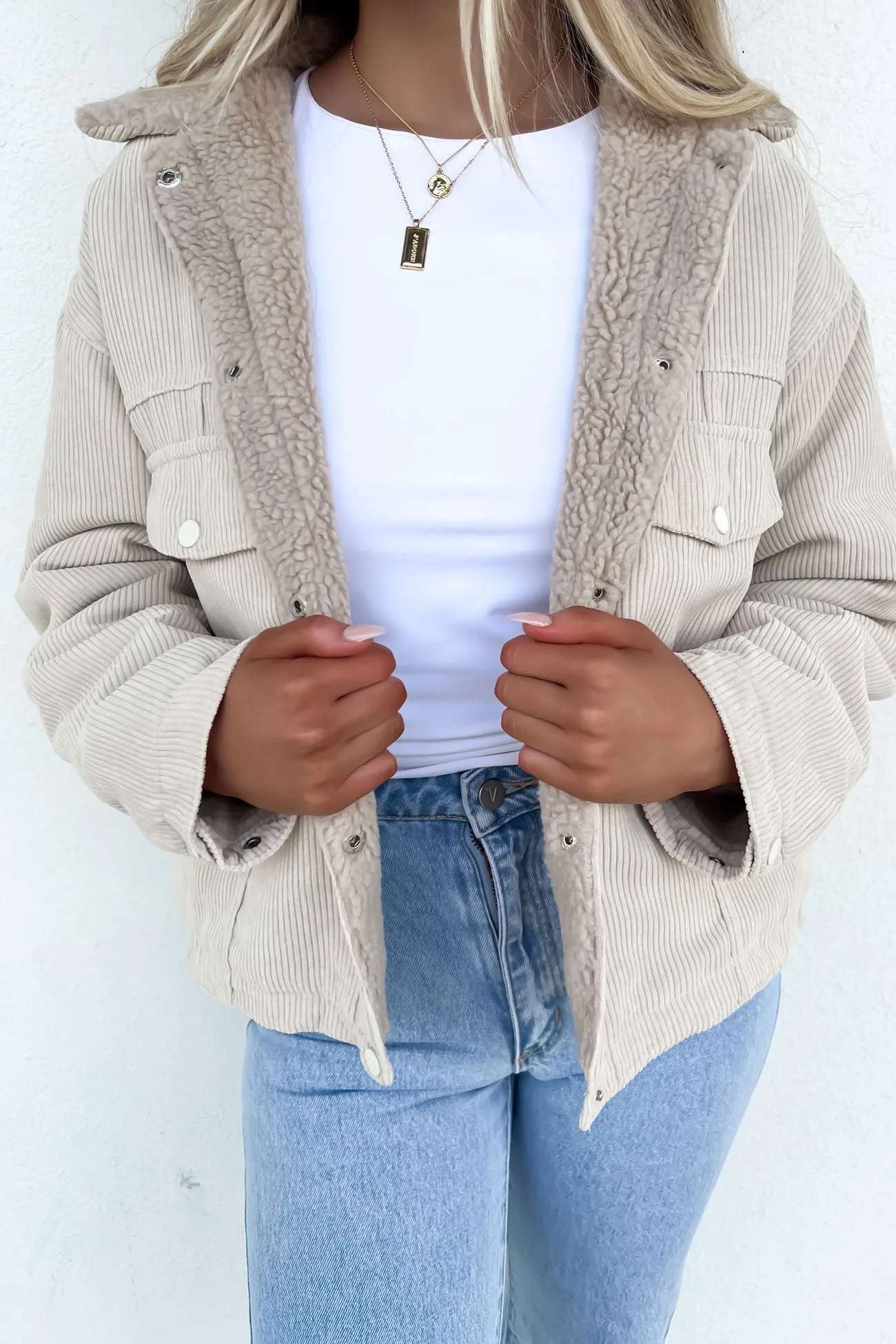 James Jacket Beige