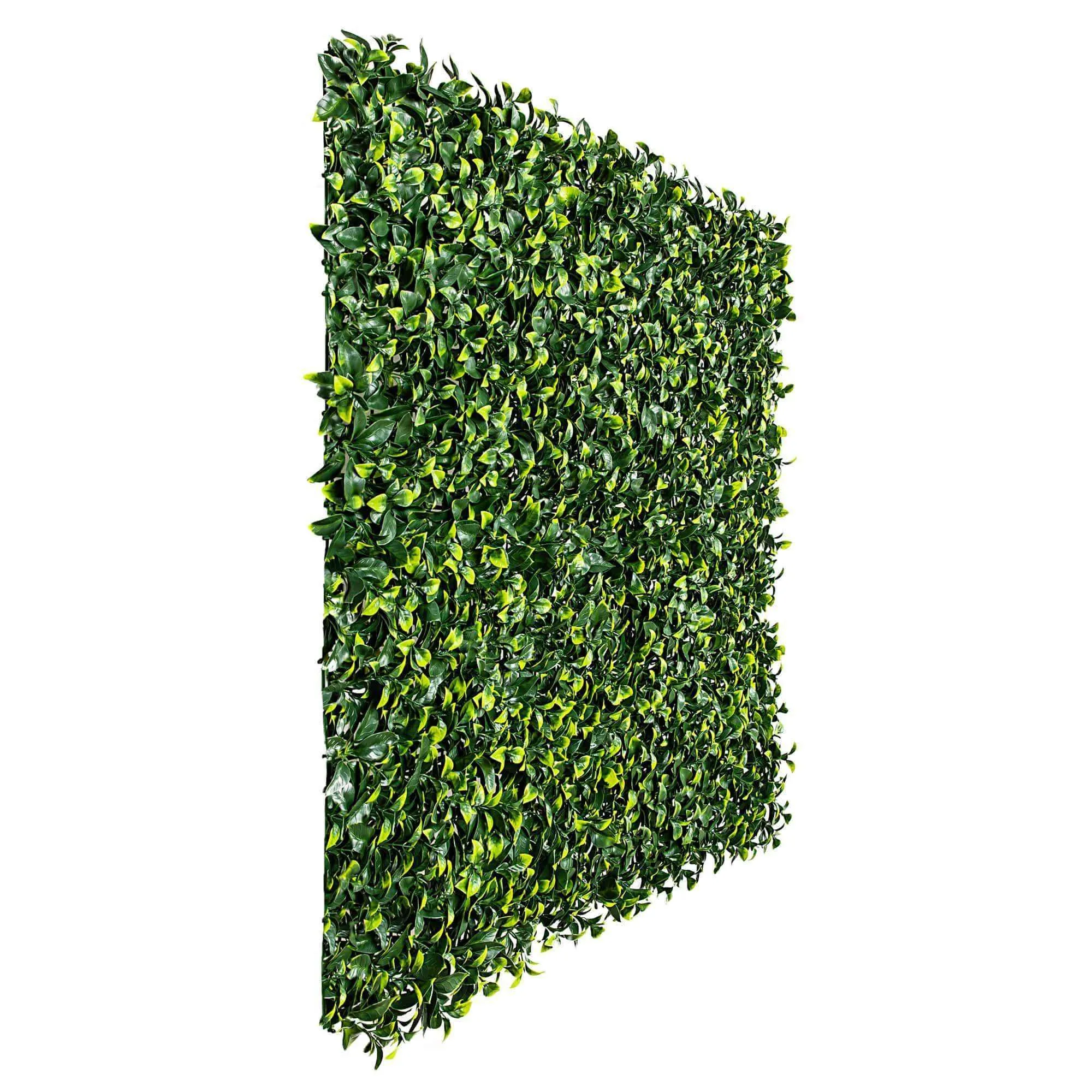 Jasmine Artificial Hedge Screen / Green Wall Panel 100cm x 100cm UV Resistant