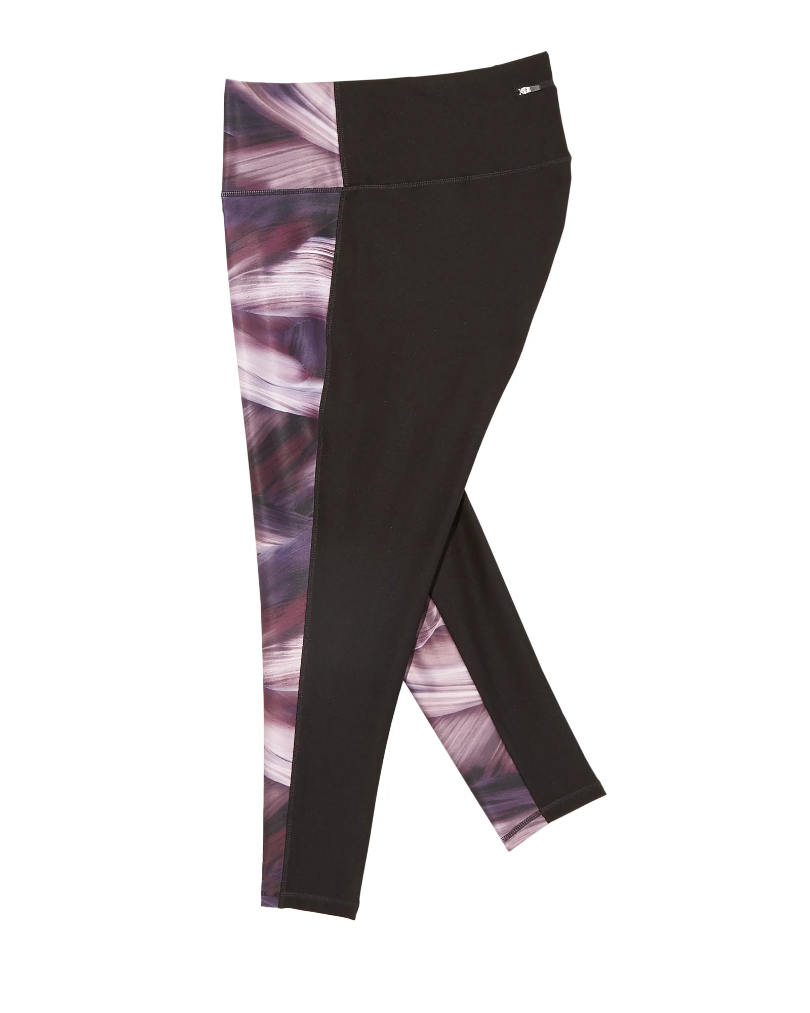 Keeler High Rise Tights | Black / Lilac