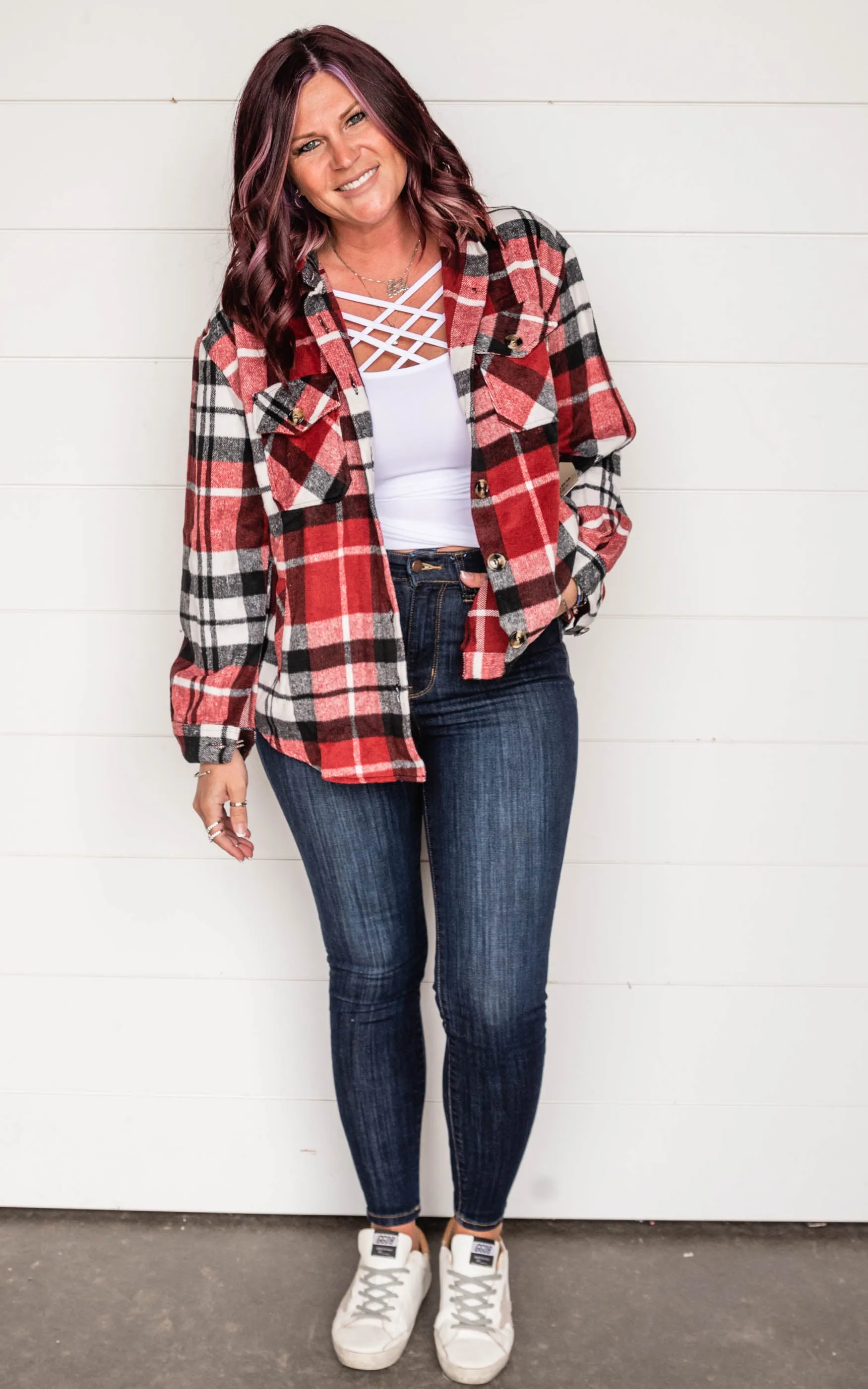 Layers To Love Plaid Shacket | FINAL SALE