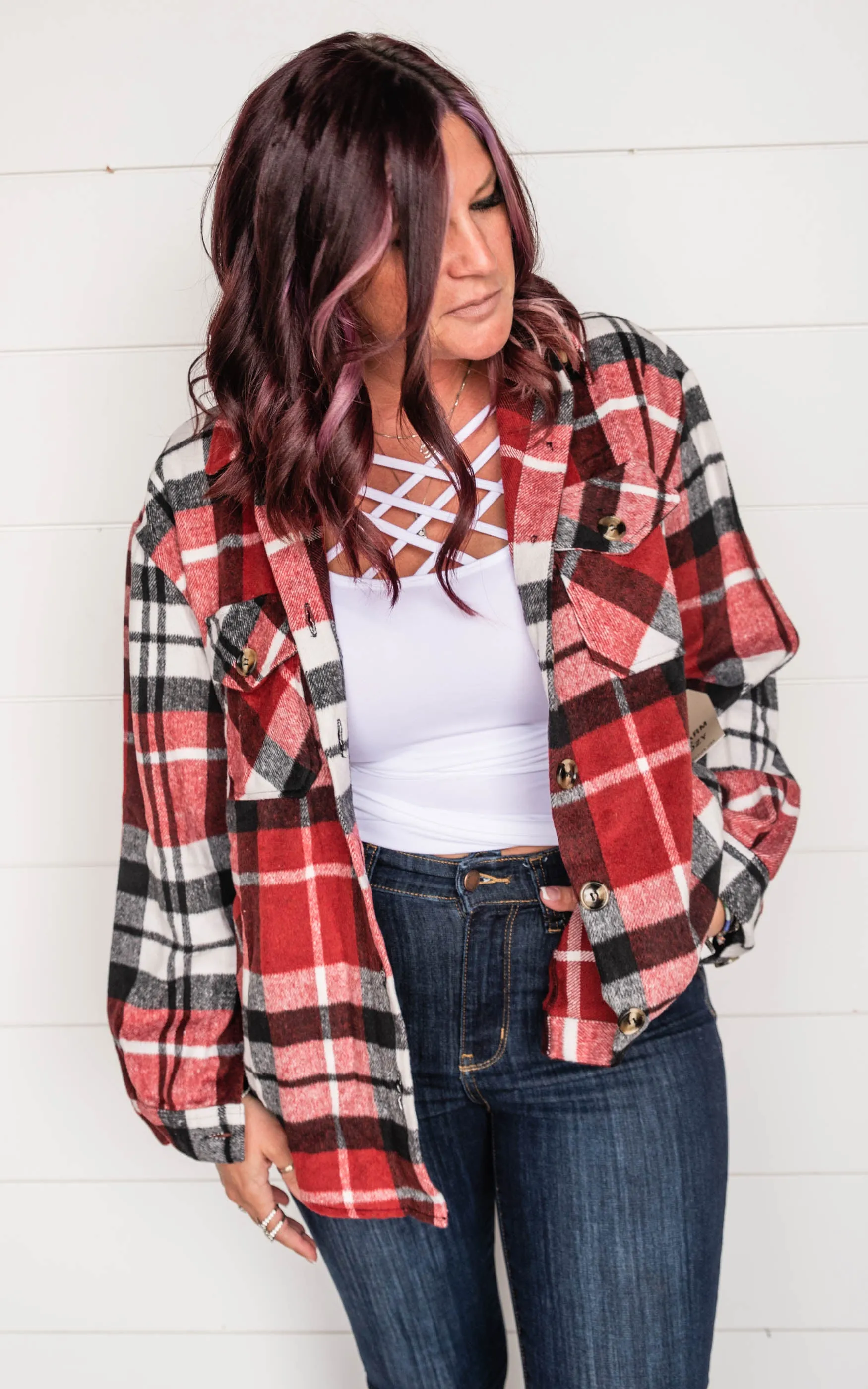 Layers To Love Plaid Shacket | FINAL SALE