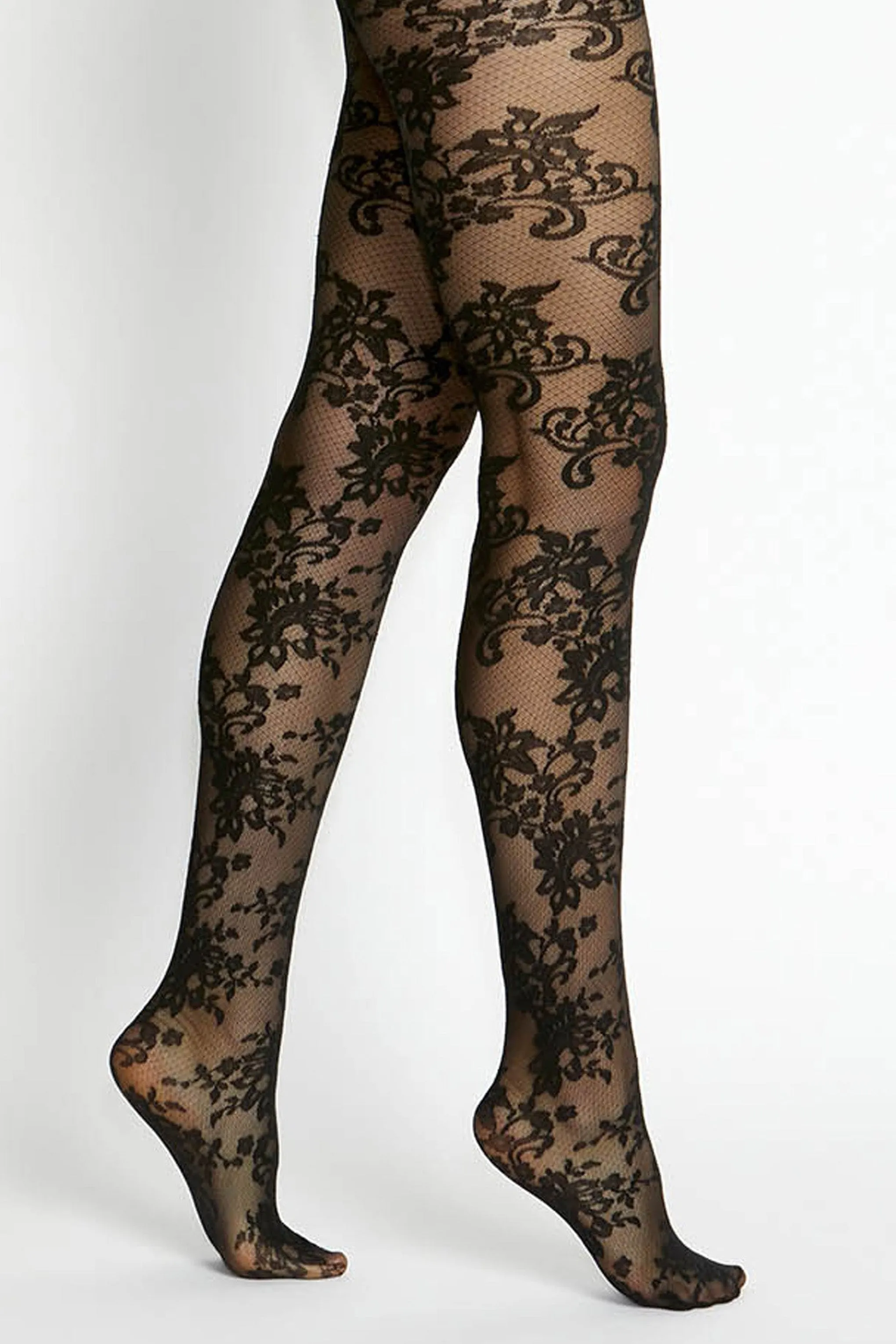 Levante | Francesca Floral Tights