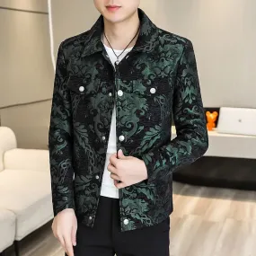 Luxury Jacquard Pattern Jacket