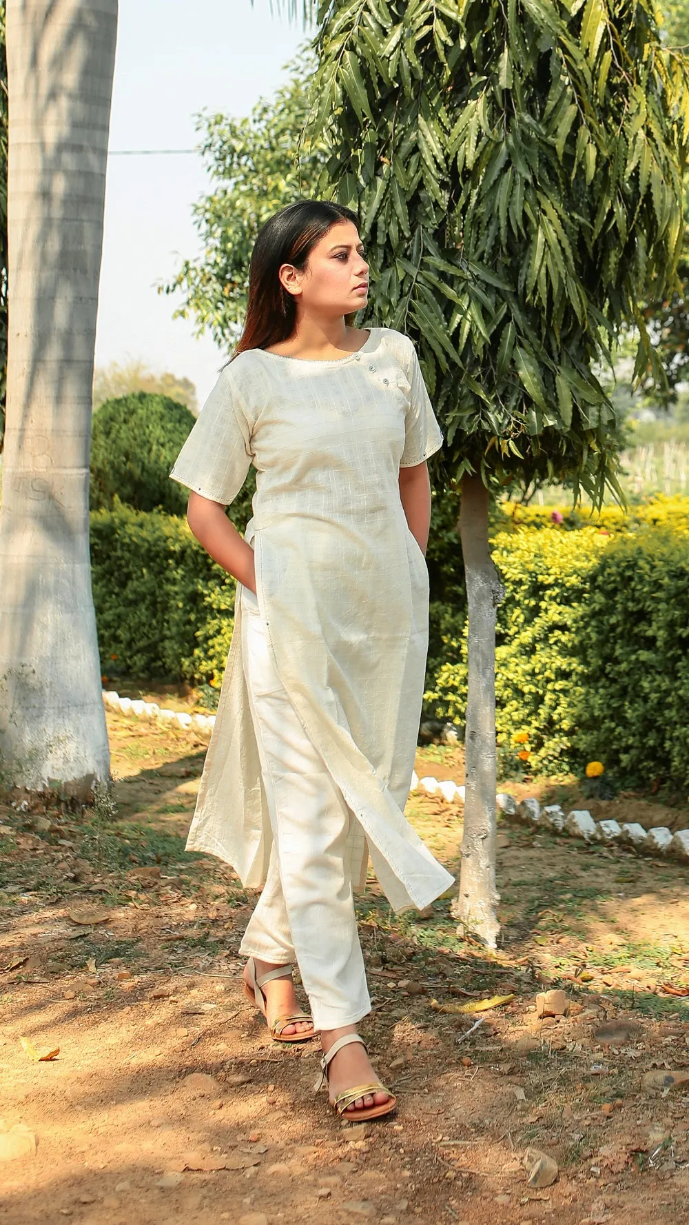 Masakali high slit tunic